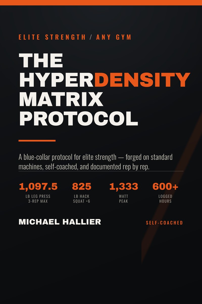 The Hyperdensity Matrix Protocol book cover by Michael Hallier